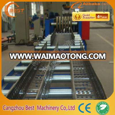 flexible cable tray forming machine, stainless steel cable tray former/ wire mesh cable tray making machine