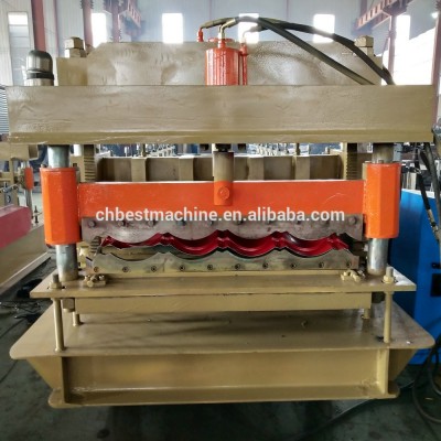 We Have Won Prais from Customers Double Layer Glazed Tile Roll Forming Machine