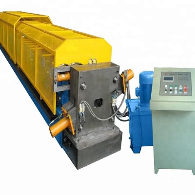 PLC Control Flying Saw Cutting Square Down Pipe Profile Roll Forming Machine