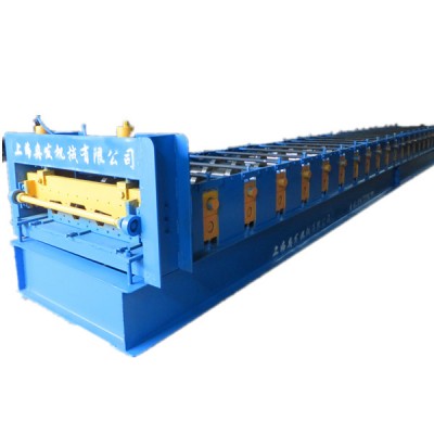 Galvanized Steel Composite Decking Floor Roll Forming Machine