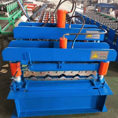 Source Corrugated Double Layer Roof Tile Roll Forming Machine