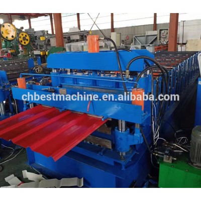 Building Material IBR Iron Roof Sheet Metal Roofing Roll Forming Machine